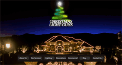 Desktop Screenshot of njchristmaslightguys.com